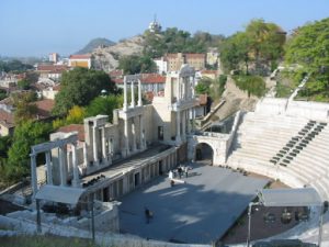 Plovdiv Roman Amphitheatre in Current Use