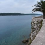 The picturesque town of Grad on the island of Rab