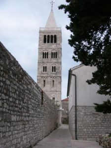 The picturesque town of Grad on the island of Rab