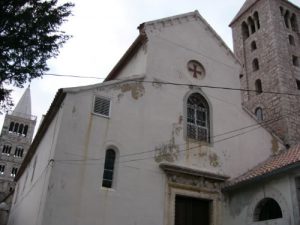 The picturesque town of Grad on the island of Rab