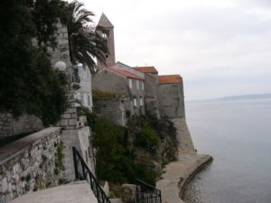 The picturesque town of Grad on the island of Rab