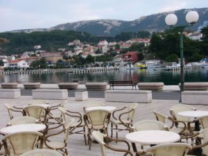 The picturesque town of Grad on the island of Rab