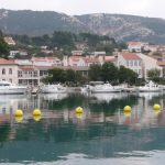 The picturesque town of Grad on the island of Rab