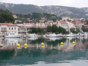 The picturesque town of Grad on the island of Rab