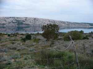 The picturesque town of Grad on the island of Rab