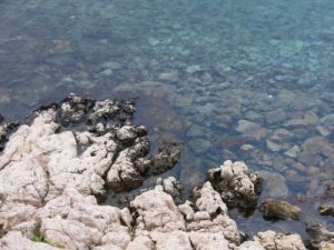 rocky shoreline