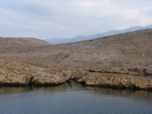 rocky shoreline