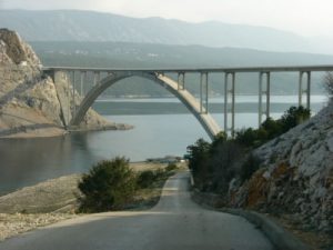 Beautiful new bridge since the Balkans