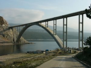 Beautiful new bridge since the Balkans