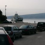 Ferry to Merag on the island of Cres; the town