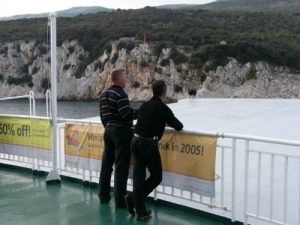 Approaching the island of Cres