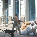 Sofia Construction Workers Scuffling