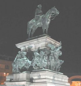 Sofia--Statue of 'Liberator' Czar Alex II of Russia