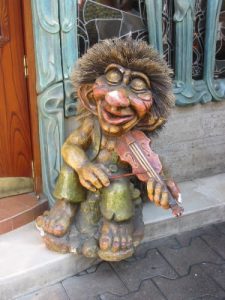 Sofia Troll Statue