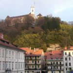 Ljubljana - the Castle seen from