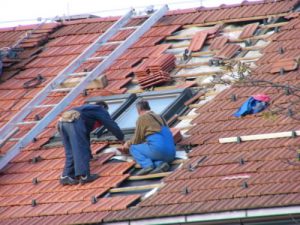 Ljubljana - Roof workers