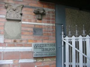 Ljubljana - Museum of famed architect Joze Plecnik (1872-1957)