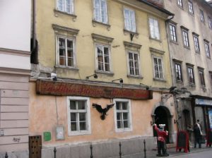 Ljubljana - old Italian restaurant Pacerija