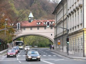 Ljubljana's architecture is a mix of