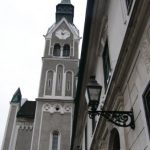 Ljubljana - exterior of the Church