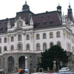 Ljubljana - main building of the