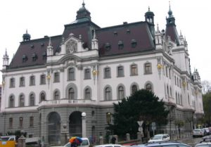 Ljubljana - main building of the