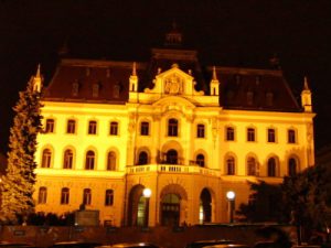 Ljubljana - main building of the