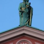 Ljubljana - church statue