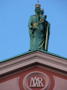 Ljubljana - church statue