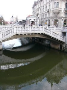 Ljubljana - Triple Bridge This stone arch