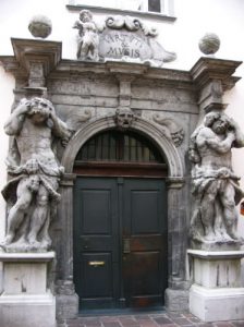 Ljubljana - Cathedral door