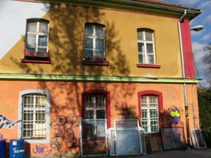 Metelkova - includes a former prison