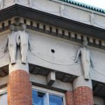 Ljubljana - university library detail