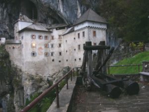 Predjama Castle was probably built in