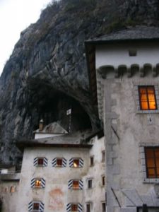 Predjama Castle was probably built in