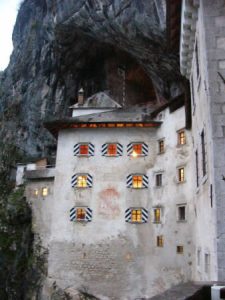 Predjama Castle was probably built in