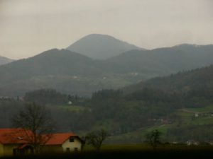 Train from Zagreb to Ljubljana The 3-hour ride between the Croatian