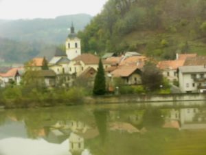 Train from Zagreb to Ljubljana The 3-hour ride between the Croatian