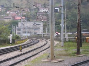 Train from Zagreb to Ljubljana The 3-hour ride between the Croatian