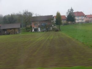 Train from Zagreb to Ljubljana The 3-hour ride between the Croatian