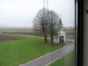 Train from Zagreb to Ljubljana The 3-hour ride between the Croatian