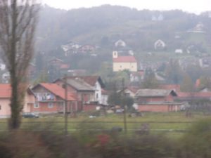 Train from Zagreb to Ljubljana The 3-hour ride between the Croatian