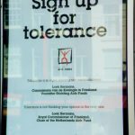 Amsterdam city poster, Sign up for tolerance.