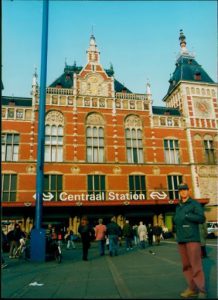 Amsterdam city Centraal Station.