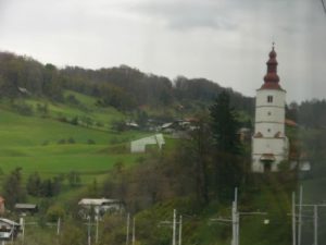 A train trip from the capital