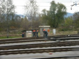 A train trip from the capital