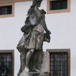 Ptuj - weather-worn statue