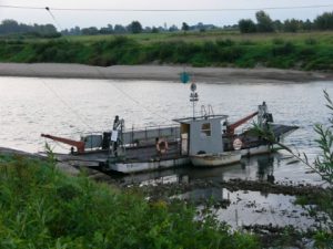 The ferry to Zalipie