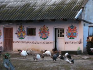 Poland Zalipie Painted Village