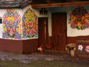 Poland Zalipie Painted Village